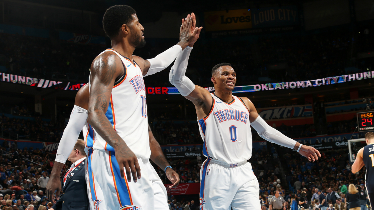 尼克斯强势雷霆，乔治·希尔统治全场的简单介绍