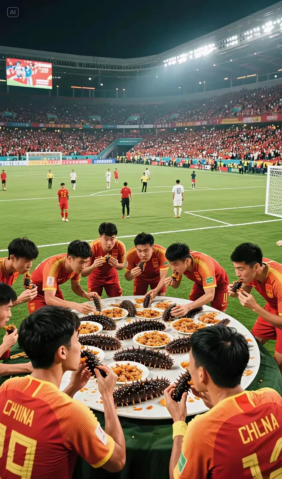 球员们的视觉盛宴，场面震撼心灵的简单介绍