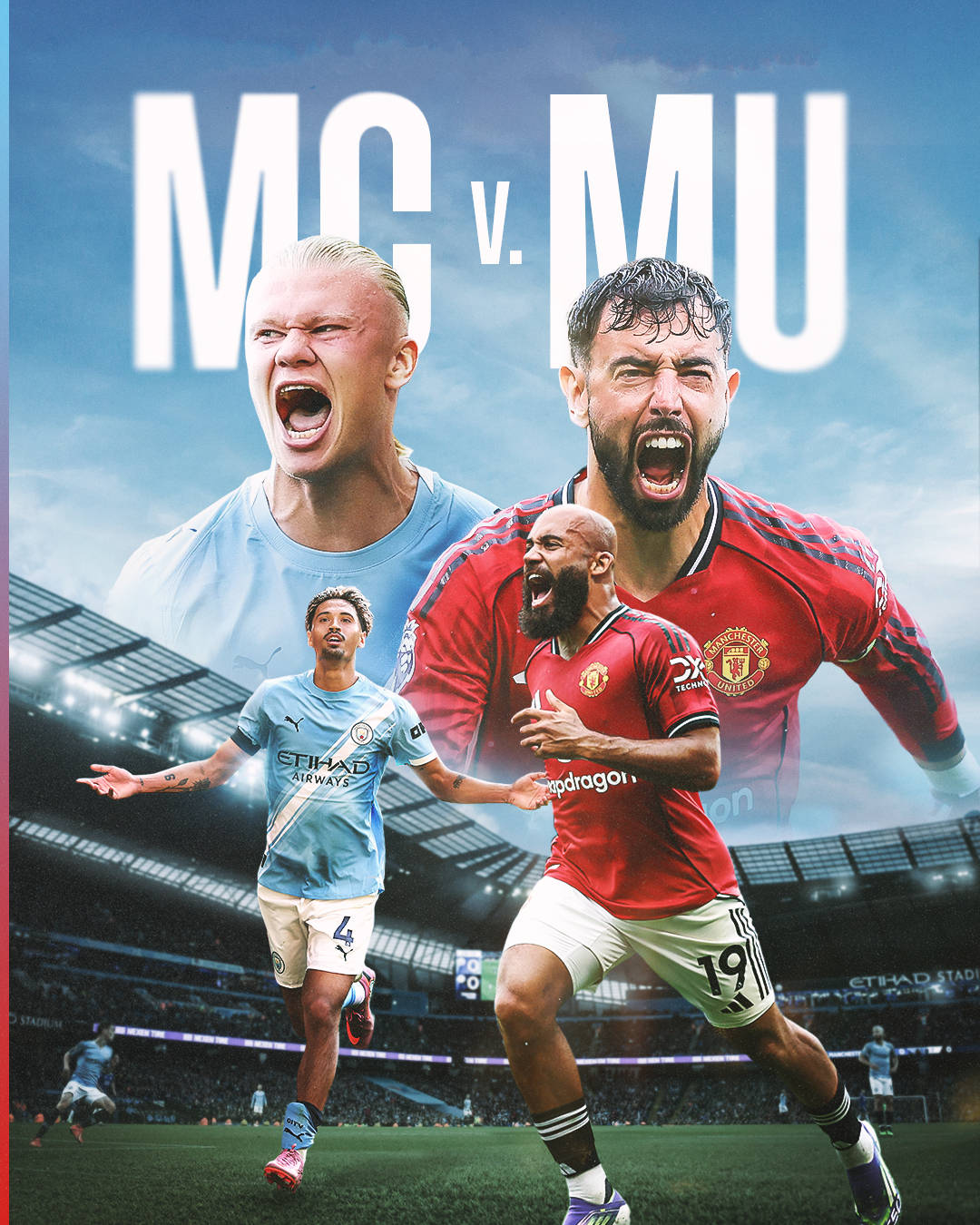 曼城對陣曼聯：預測對陣的究竟